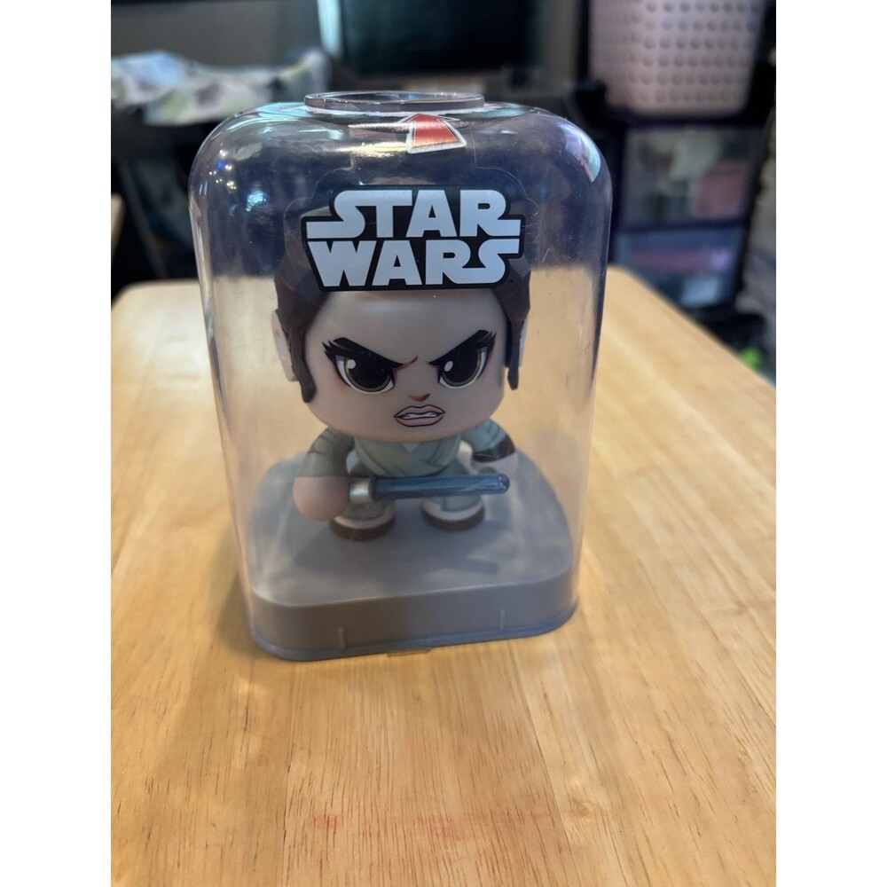 Star Wars Rey Jakku Action Figure Mighty Muggs Disney Hasbro - Picture 7 of 8